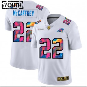 Maillot Carolina Panthers Christian McCaffrey 22 Nike 2020 Blanc Multicolore - Enfant
